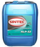 Масло гидравлическое SINTEC Hydraulic HVLP 32 20л