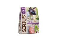 Сухой корм премиум класса SIRIUS для стерилизованных кошек. 1,5 кг