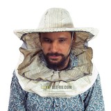 Маска пчеловода с откидным клапаном,БЕЗ юбки (лен)