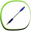 Ручка шариковая Pilot 0,7мм, резиновый  упор BPS-GP-F-В, синяя