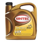 Масло моторное SINTEC LUX SAE 5W-40 API SL CF 4л