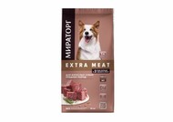 Корм сухой Winner Extra Meat Black Angus для собак средних пород с мраморной говядиной