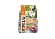 Сухой корм премиум класса SIRIUS для взрослых собак. Ягненок с рисом