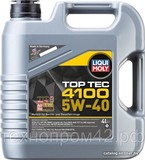 Моторное масло LIQUI MOLY Top Tec 4100 5W-40 4 литра