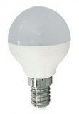 Лампа светодиодная Ecola шар G45 E14 5.4W 2700K 2K 77x45 (5W) K4GW54ELC