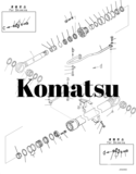 Цилиндр для переключения функций ковша на Komatsu PC2000