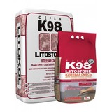 Клей цементный LITOSTONE K98 серый 25 кг