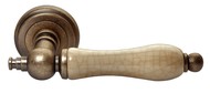 Дверные ручки morelli mh-42-classic omb/ch цвет - старая античная бронза/шампань