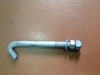 Болт крюковой КБ (КС) для крепления изделий арматуры и конструкций к уголкам