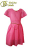 Платье Сетка Розовое