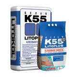 Клей LITOPLUS K55 белый 25 кг