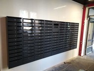Секционные почтовые ящики для подъезда, в комплекте с замками Оптима Люкс