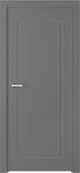 Межкомнатная дверь Кремона 1 (полотно глухое) Эмаль графит - 2,0х0,6