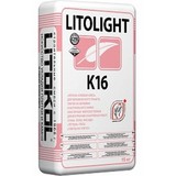 Клей LITOLIGHT K16 серый 15 кг