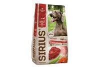 Сухой корм премиум класса SIRIUS для взрослых собак. 15 кг
