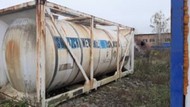 Танк — контейнер нержавеющий, объем -21 куб.м., термос, рубашка