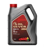 Масло моторное S-OIL7 RED#9 SN 5W50 синтетика 4л