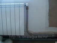Гофрированная нержавеющая труба для подключения радиаторов отопления