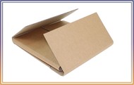 Распашная (оберточная) картонная коробка