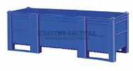 Крупногабаритный контейнер 2160х800х740 мм сплошной (Синий)