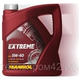 Масло моторное Mannol Extreme 5w40 синтетическое 4 литра