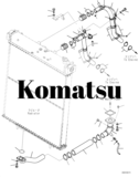 Шланги и патрубки на бульдозеры Komatsu