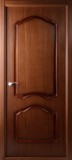 Межкомнатная дверь Каролина L (полотно глухое) Орех - 2,0х0,6