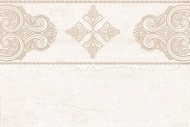 Декор настенный Тянь-Шань Керамик Эгерия Светло-бежевый Узор 30x45 см (TP3045094H)