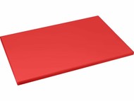 Доска разделочная пластиковая  600х400х18 мм (Красный)