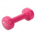 Гантели виниловой для фитнеса NT08010 1 кг (pink)