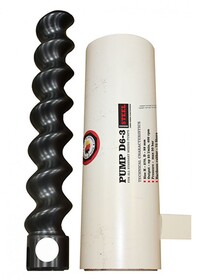 Шнековая пара D6-3 STEEL белая, M-TEC