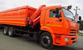 Самосвал КАМАЗ с КМУ 659004-1833523-48(50) категория A