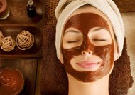 Альгинатная маска с какао для лица