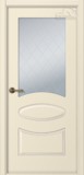 Межкомнатная дверь Элина (остекленное) Эмаль слоновая кость - 2,0х0,6