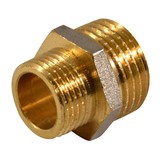 Ниппель переходной DN 1 1/2"x1" латунь МТ VALVES AND FITTINGS