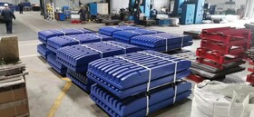 Плиты для щековых дробилок Metso