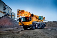 Автокран Liebherr LTM 1090 — 90 тонн