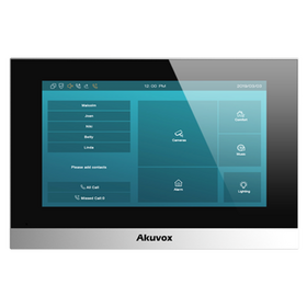 IP монитор видеодомофона Akuvox C313S серебристый