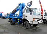 Ямобур Aichi на базе ISUZU