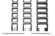 Продажа пластиковых гибких каналов цепей в России от завода производителя.