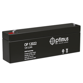 Аккумулятор OP 12022 Optimus 12В 2,2Ач