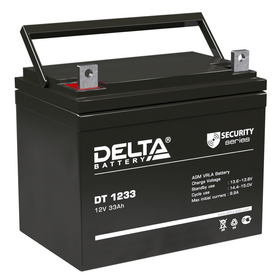 Аккумулятор DT 1233 DELTA 12В 33Ач
