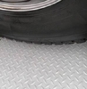 Сборное пластиковое плиточное покрытие "Зерно" для пола цеха, автосервиса или склада