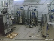 Молочный мини завод мощностью 1200 л в смену