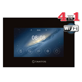 Монитор видеодомофона Tantos Marilyn HD IPS Wi-Fi (Black)