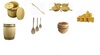 Посуда из Г. Алтайского кедра: купели, тарелки, ложки, кадки
