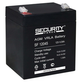Аккумулятор SF 12045 Security Force 12В 4,5Ач