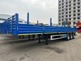 Полуприцеп с бортовой платформой TONGYADA CTY9603LBD 3-оси, новый.