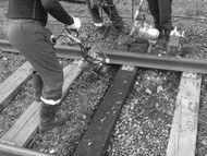 Замена шпалы на железнодорожных подъездных путях