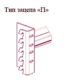 Продольная балка для складского стеллажа 2700х95х1,5 мм